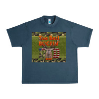 Midnight Navy Best Bucking Dad Ever Urban Heavy Tee - LillyAllenDesigns