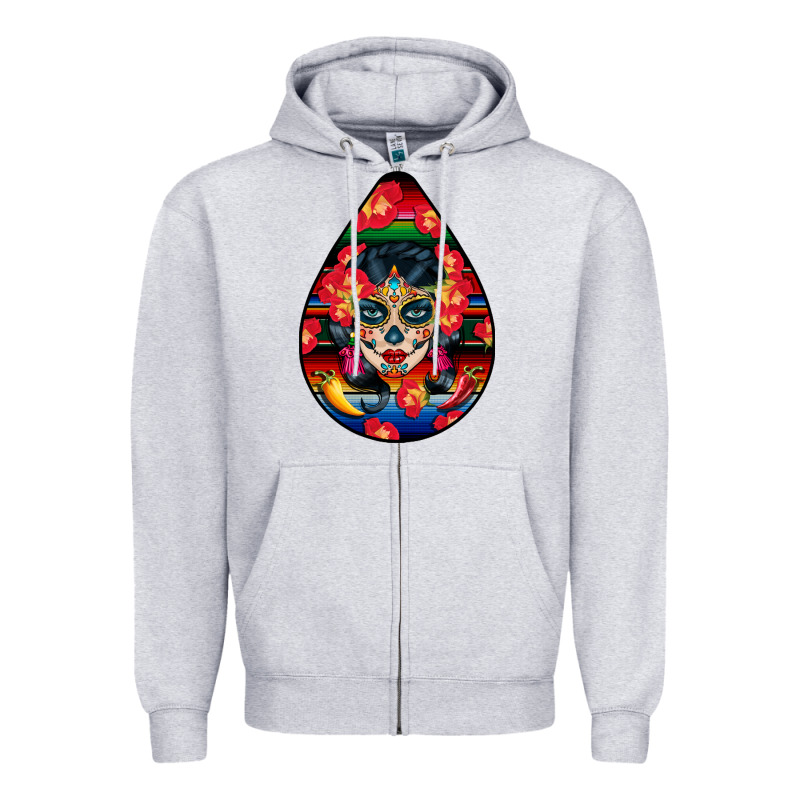 Hispanic Heritage Zipper Hoodie by BundleAndBundleShop | Teevron