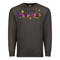 Smoke little miss mardi gras Premium Sweatshirt - texasbilliewilder