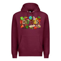 Burgundy christmas head start Premium Hoodie - texasbilliewilder