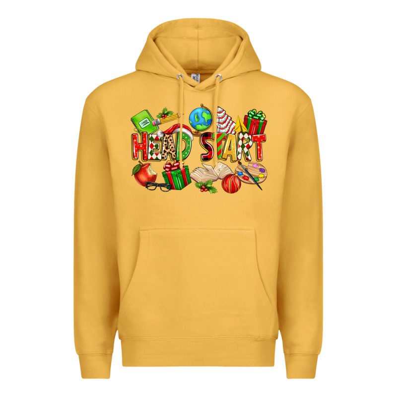 Christmas Head Start Premium Hoodie by texasbilliewilder | Teevron