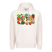 Pale Pink christmas head start Premium Hoodie - texasbilliewilder