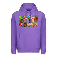 Purple christmas head start Premium Hoodie - texasbilliewilder
