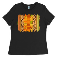 Black fall brushstroke Ladies Tee - Zillion Design Studio