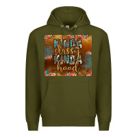 Army Green kinda classy kinda hood Premium Hoodie - JahusDesignShop