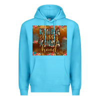 Ocean Blue kinda classy kinda hood Premium Hoodie - JahusDesignShop