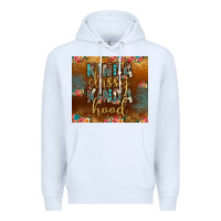 White kinda classy kinda hood Premium Hoodie - JahusDesignShop