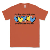 Copper it's okay to be little extra down syndrome awarene Classic Tee - MaliasSmallBusiness