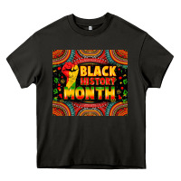 Asphalt Black History Month Heavy Core Tee - Zillion Design Studio