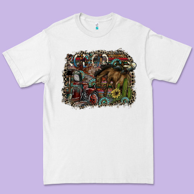 Rodeo Premium Tee Designed By Sublimationcraftshop