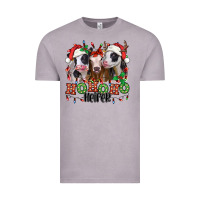 Vintage Zinc ho ho ho heifer christmas heifers Vintage Tee - Jasminsmagicworld