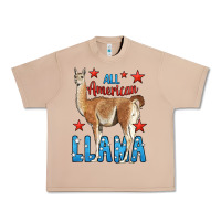 Burro All American Llama Urban Heavy Tee - LillyAllenDesigns