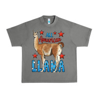 Tornado All American Llama Urban Heavy Tee - LillyAllenDesigns