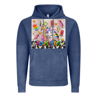 Vintage Denim popsicle's and unicorn Vintage Hoodie - AdoDesignShop