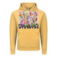 Vintage Mustard popsicle's and unicorn Vintage Hoodie - AdoDesignShop