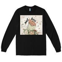 Black nail boss Long Sleeve Tee - MaliasSmallBusiness