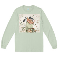 Matcha nail boss Long Sleeve Tee - MaliasSmallBusiness