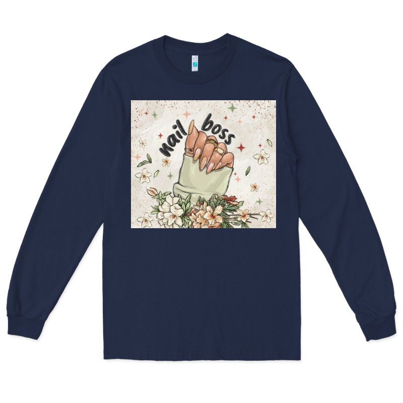 Nail Boss Long Sleeve Tee by MaliasSmallBusiness | Teevron