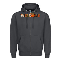 Smoke welcome pumpkin Zipper Hoodie - BundleAndBundleShop