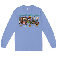 Colony Blue nurse coffee scrubs rubber gloves Long Sleeve Tee - JahusDesignShop