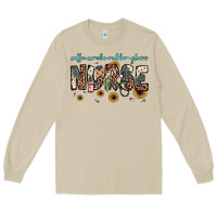 Mushroom nurse coffee scrubs rubber gloves Long Sleeve Tee - JahusDesignShop