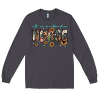 Smoke nurse coffee scrubs rubber gloves Long Sleeve Tee - JahusDesignShop