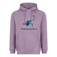 Mamasaurus Dinosaur Heavyweight Hoodie | Teevron