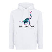 White Mamasaurus Dinosaur Heavyweight Hoodie - Bettercallsaul