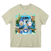 Mossy snowman gnome truck Heavy Core Tee - texasbilliewilder