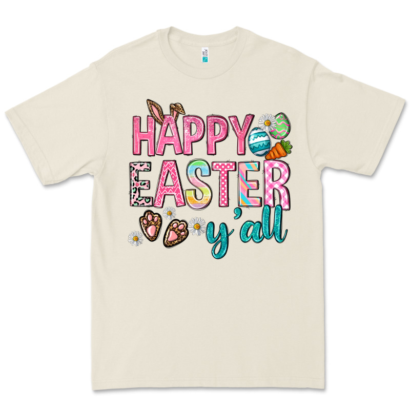 Happy Easter Y'all Premium Tee by Neo Western | Teevron