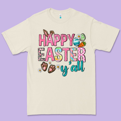 Happy Easter Y'all Premium Tee Designed By Neo Western