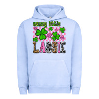Pigment Grape Ice St. Patrick's Day Sassy little lassie Urban Hoodie - OliviaCreatesArt