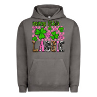 Pigment Tornado St. Patrick's Day Sassy little lassie Urban Hoodie - OliviaCreatesArt