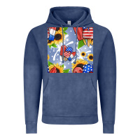 Vintage Denim patriotic popsicle Vintage Hoodie - BundleAndBundleShop