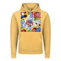 Vintage Mustard patriotic popsicle Vintage Hoodie - BundleAndBundleShop