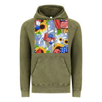 Patriotic Popsicle Vintage Hoodie | Teevron