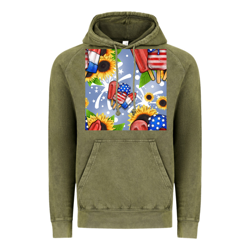 Patriotic Popsicle Vintage Hoodie by BundleAndBundleShop | Teevron
