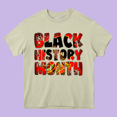 Black History Month Juneteenth Heavy Core Tee Designed By Zillion Design Studio