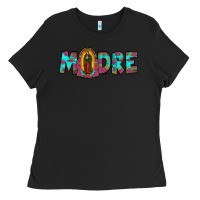 Black our lady of guadalupe madre Ladies Tee - JahusDesignShop