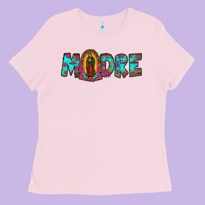 Our Lady Of Guadalupe Madre Ladies Tee Designed By Jahusdesignshop
