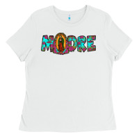 White our lady of guadalupe madre Ladies Tee - JahusDesignShop