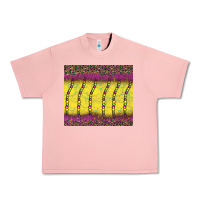 Salmon mardi gras bead leopard Urban Heavy Tee - BarkalooDesign