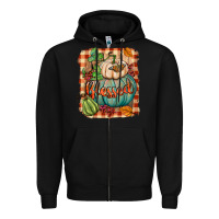 Black Blessed Zipper Hoodie - BundleAndBundleShop