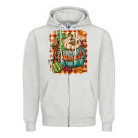 Dove Grey Blessed Zipper Hoodie - BundleAndBundleShop