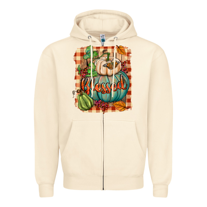 Blessed Zipper Hoodie by BundleAndBundleShop | Teevron