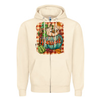 Sandshell Blessed Zipper Hoodie - BundleAndBundleShop