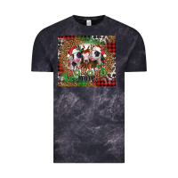Cloud Black ho ho ho heifer Christmas heifers Vintage Tee - Jasminsmagicworld
