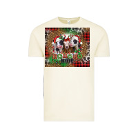 Ho Ho Ho Heifer Christmas Heifers Vintage Tee | Teevron