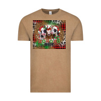 Vintage Coffee ho ho ho heifer Christmas heifers Vintage Tee - Jasminsmagicworld