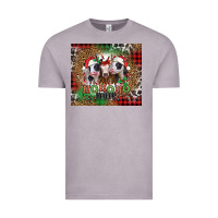 Vintage Zinc ho ho ho heifer Christmas heifers Vintage Tee - Jasminsmagicworld